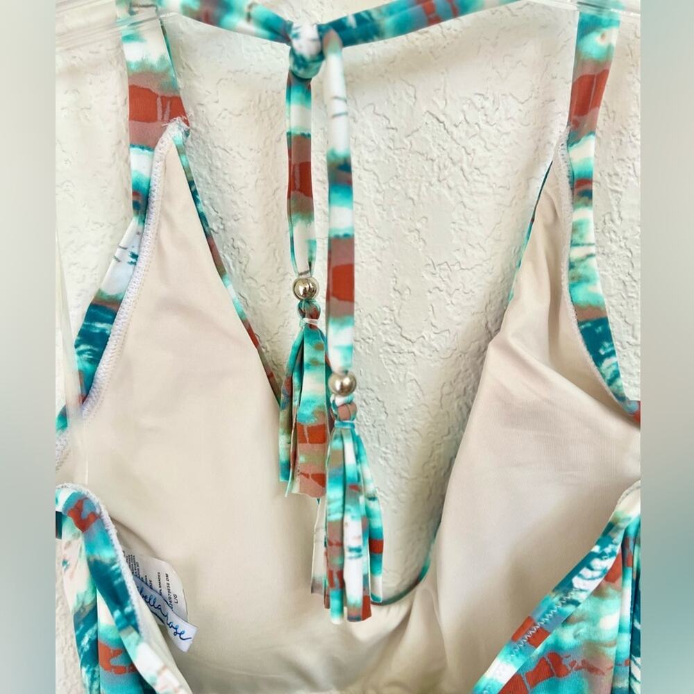 NWOT ISABELLA ROSE Women’s Tie-Dye One-Piece Swimsuit - Sz Large - Picture 6 of 8